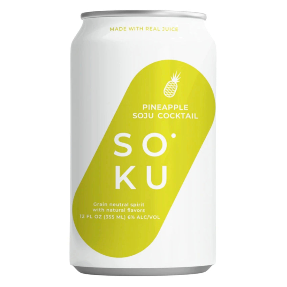 Soku Pineapple Soju Cocktail 4pk