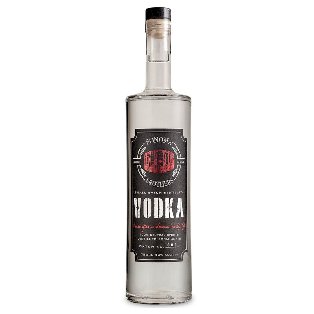 Sonoma Brothers Distilling Vodka