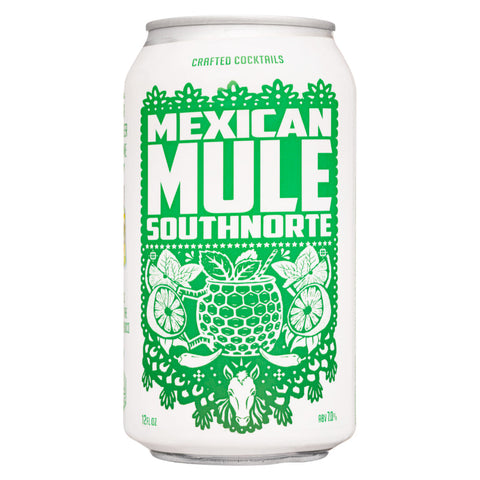 SouthNorte Mexican Mule Canned Cocktail 4pk