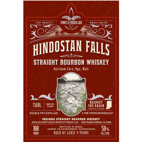 Spirits of French Lick Hindostan Falls Bourbon