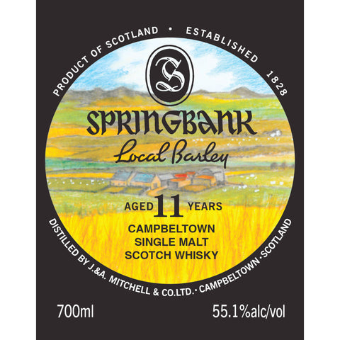 Springbank 11 Year Old Local Barley