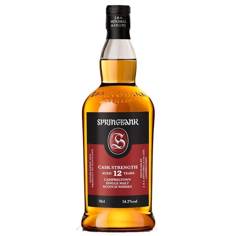 Springbank 12 Year Old Scotch Springbank