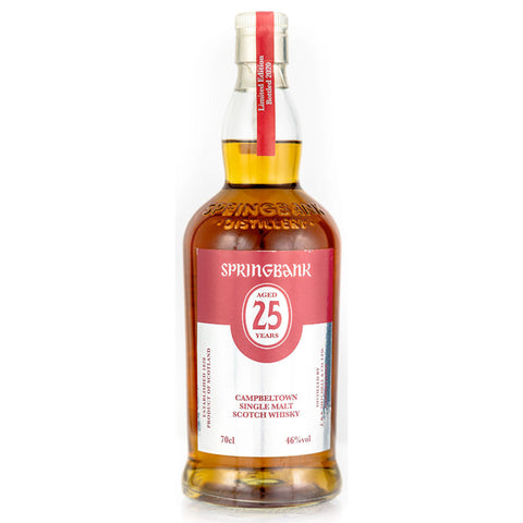 Springbank 25 Year Old Single Malt Scotch