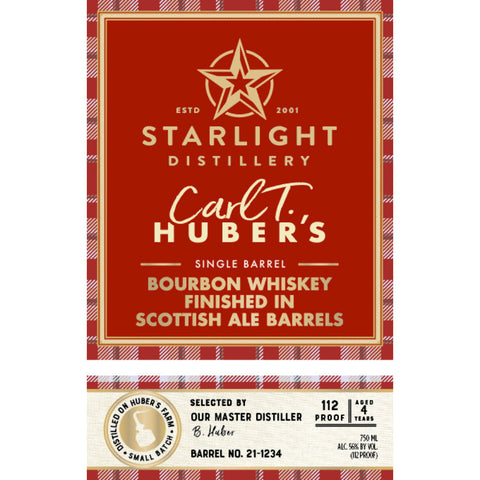 Starlight Bourbon Finished in Scottish Ale Barrels
