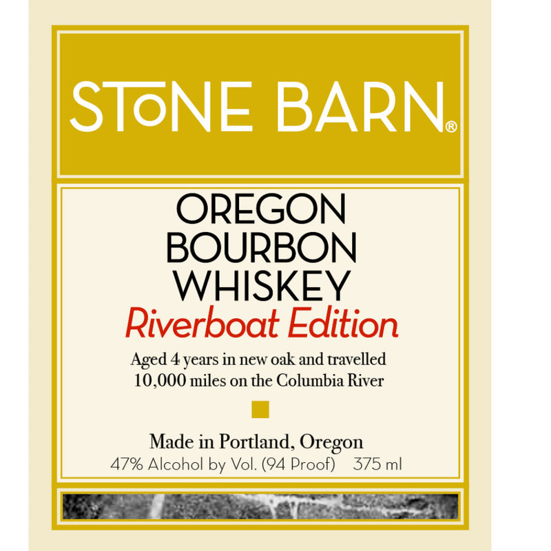 Stone Barn 4 Year Old Oregon Bourbon: Riverboat Edition