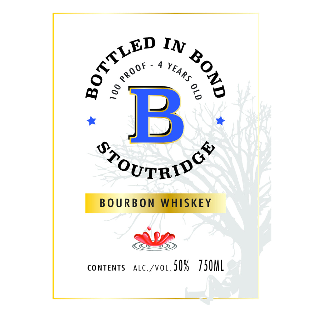 Stoutridge Bottled in Bond Bourbon Whiskey