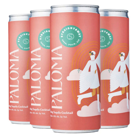 Straightaway Cocktails Paloma 4PK