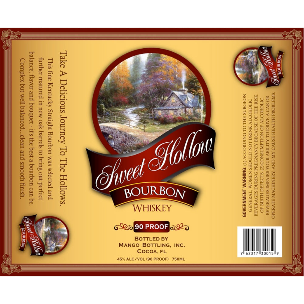 Sweet Hollow Bourbon Whiskey