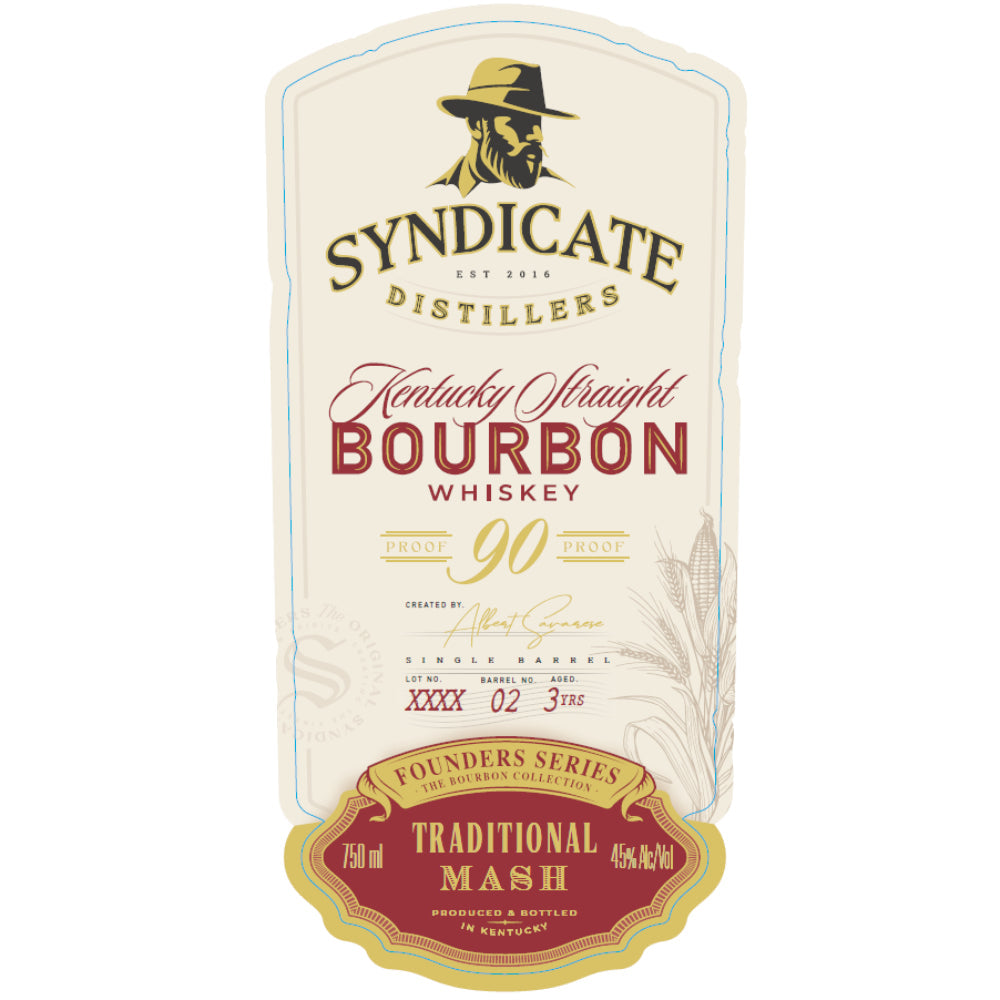 Syndicate Distillers Traditional Mash Kentucky Straight Bourbon