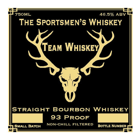 Team Whiskey Straight Bourbon