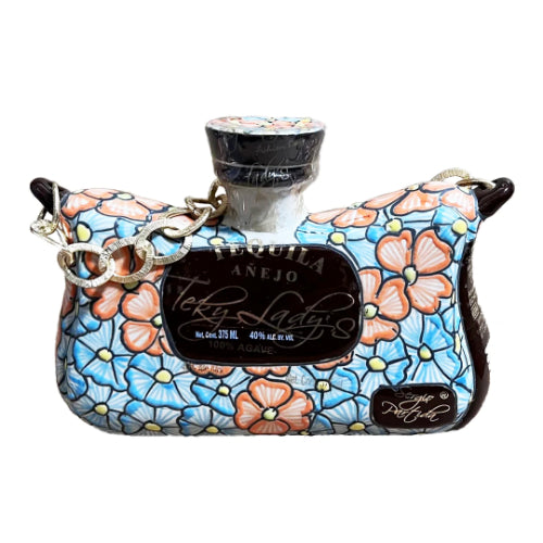 Teky Lady Ceramic Purse Añejo Tequila 375mL