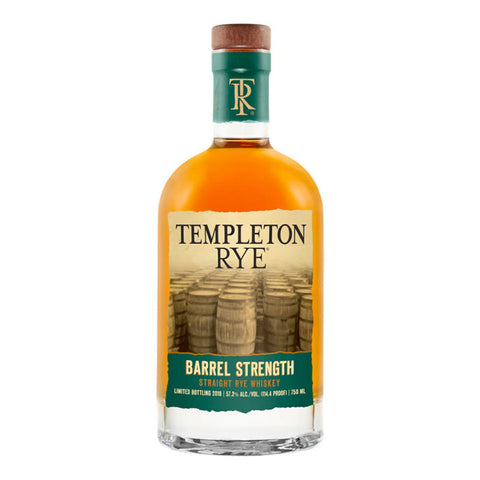 Templeton Rye Barrel Strength 2022