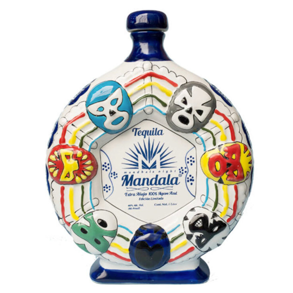 Tequila Mandala Extra Añejo Lucha Libre Edition 1L