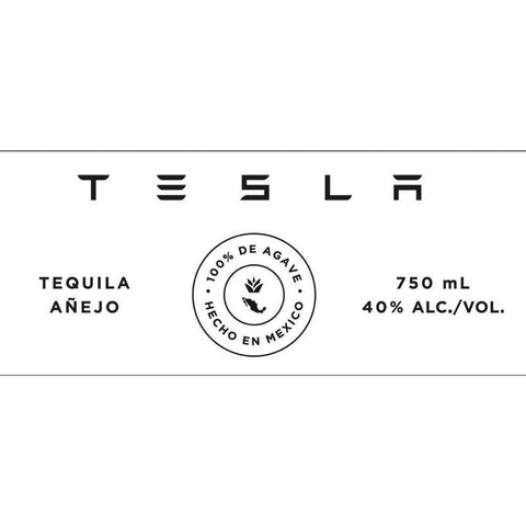 Tesla Tequila Añejo Tequila Tesla Tequila 