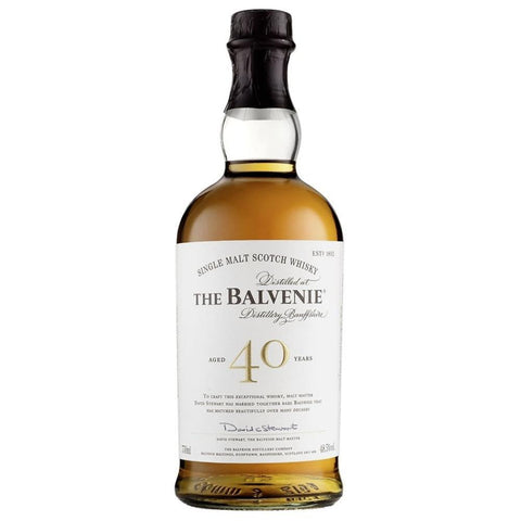 The Balvenie Aged 40 Years Scotch The Balvenie