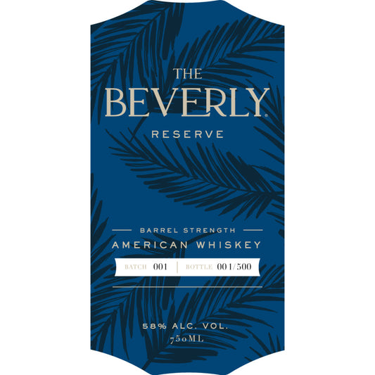 The Beverly Reserve Barrel Strength American Whiskey