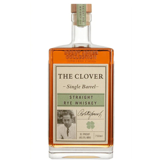 The Clover Single Barrel Straight Rye Whiskey by Bobby Jones