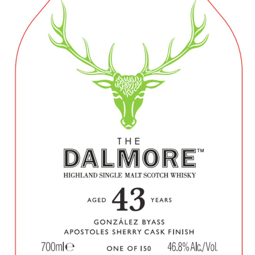 The Dalmore 43 Year Old González Byass Apostoles Sherry Cask Finish