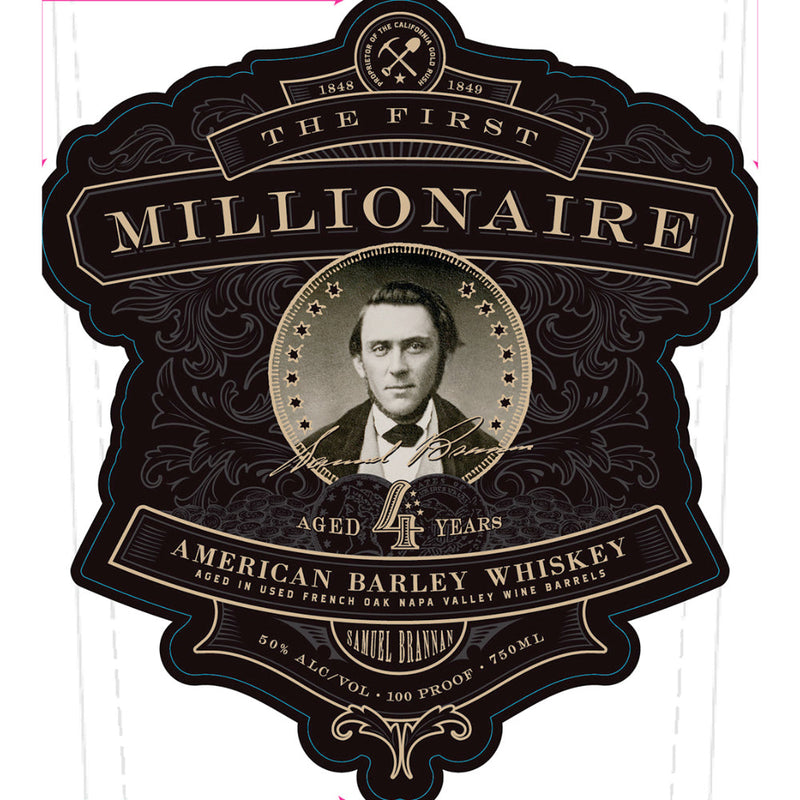 The First Millionaire 4 Year Old American Barley Whiskey