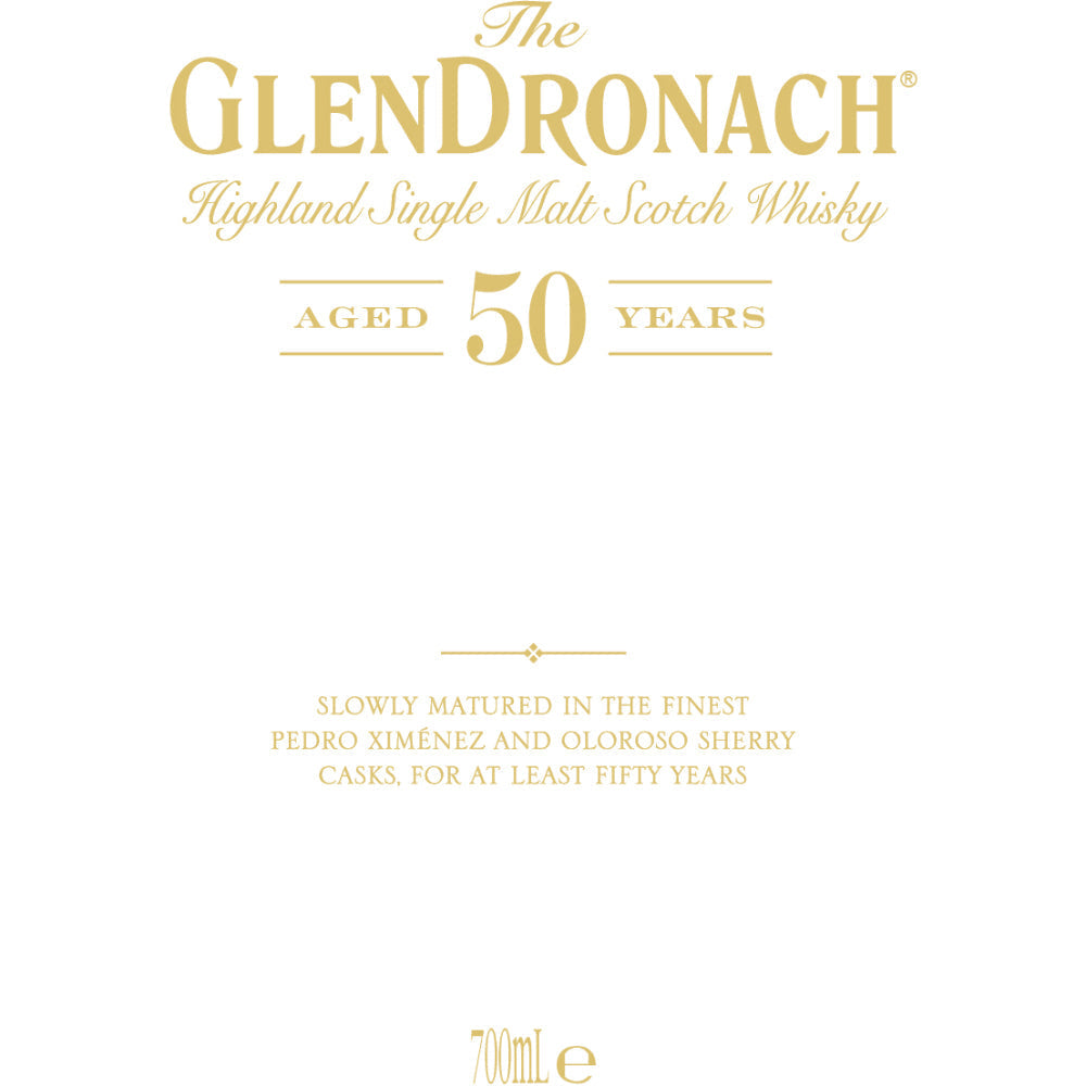 The Glendronach 50 Years Old