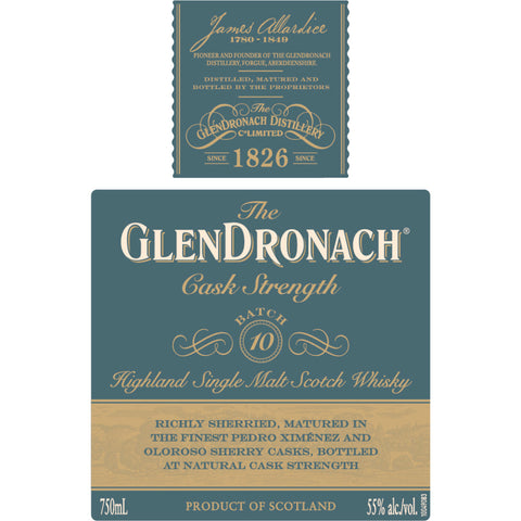 The Glendronach Cask Strength Batch 10