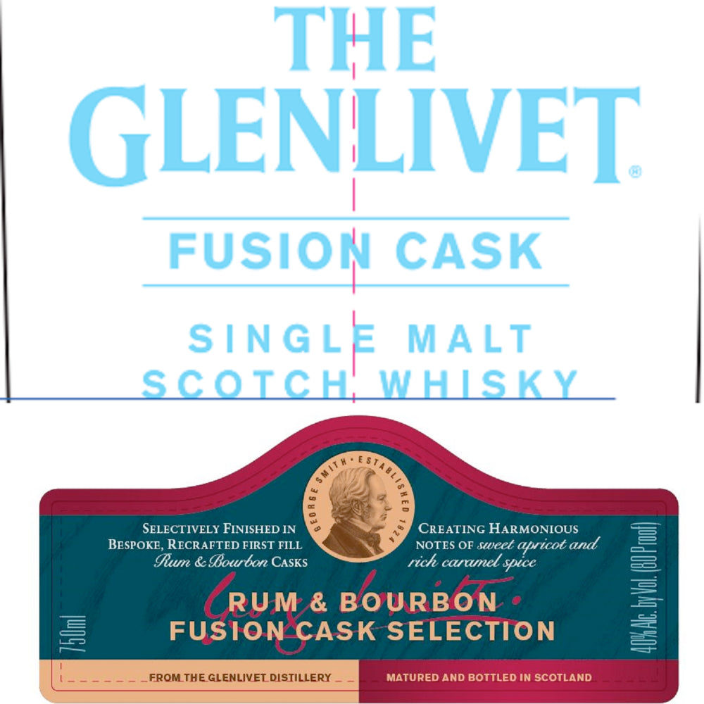 The Glenlivet Rum & Bourbon Fusion Cask Selection