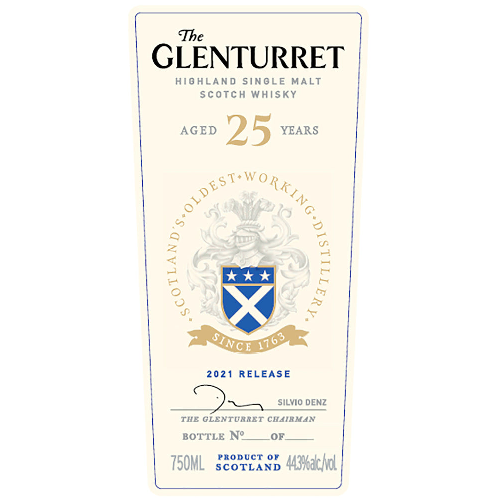 The Glenturret 25 Year Old 2021 Release