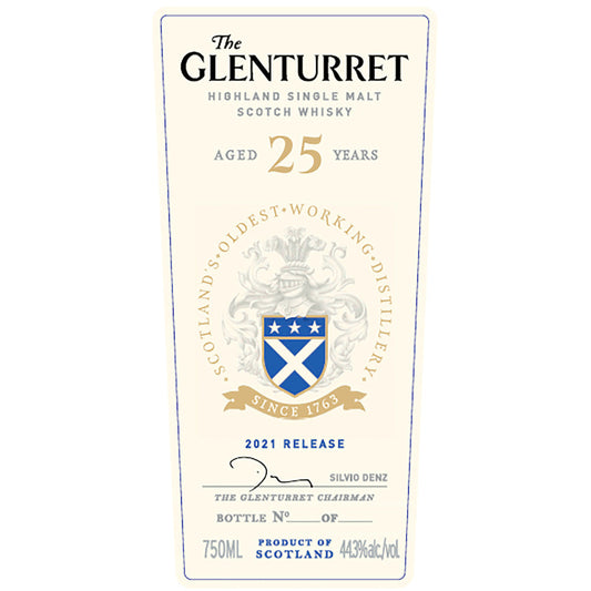 The Glenturret 25 Year Old 2021 Release