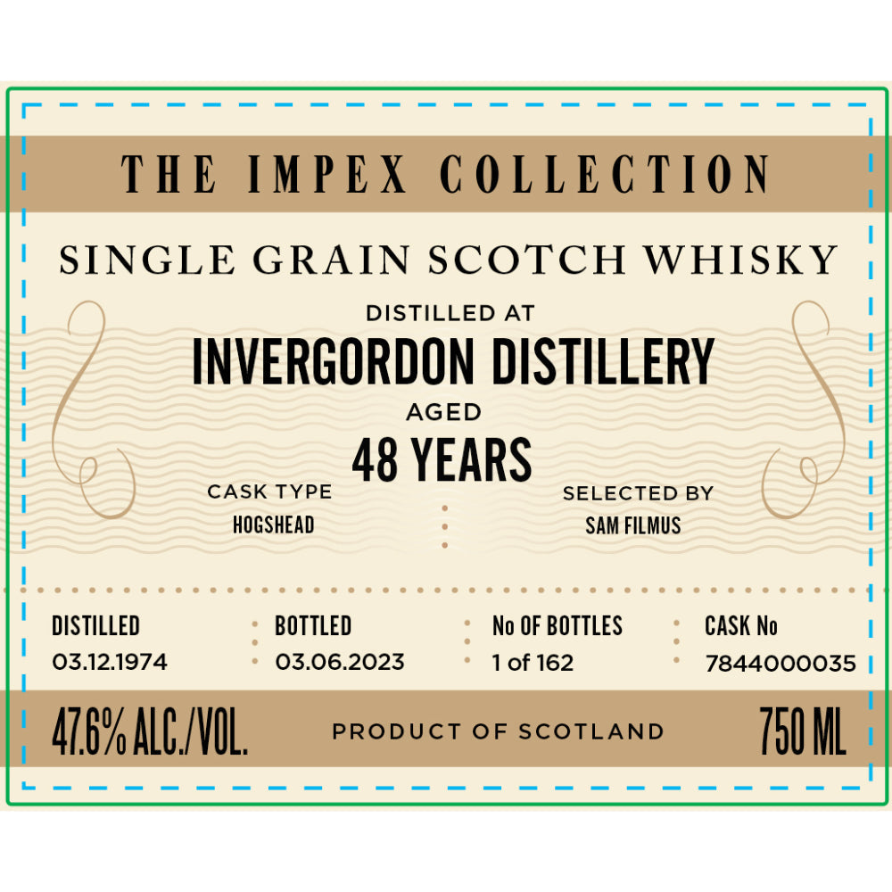 The ImpEx Collection Invergordon Distillery 48 Year Old 1974