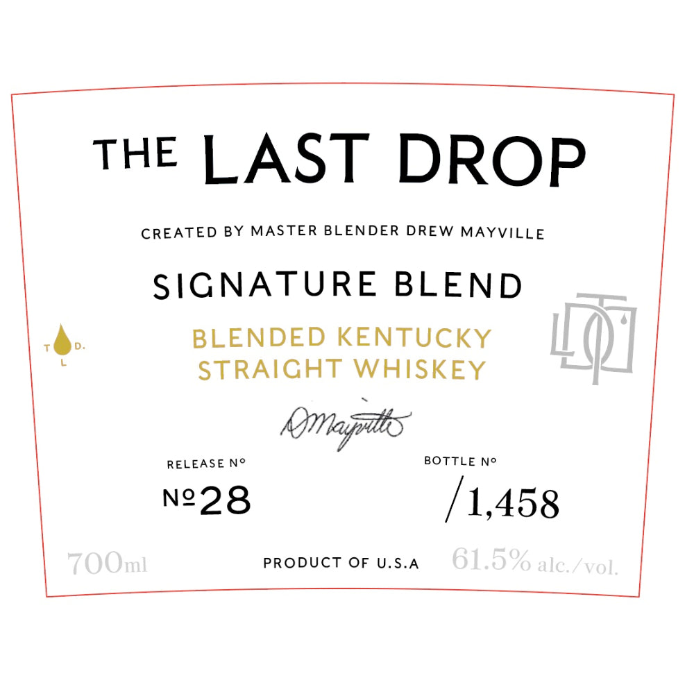 The Last Drop Signature Blend Blended Kentucky Straight Whiskey