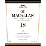 The Macallan 18 Year Old Sherry Oak 2023 Release