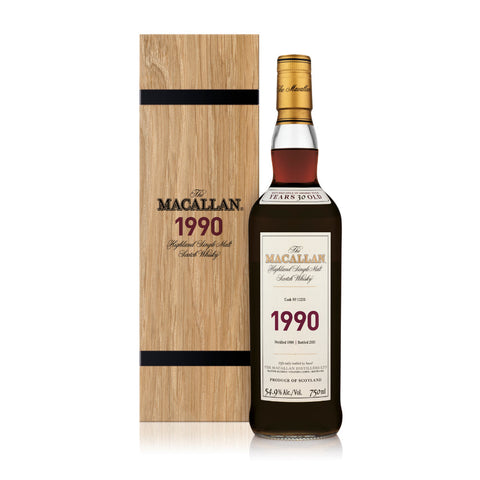 The Macallan 1990 Fine & Rare 30 Year Old