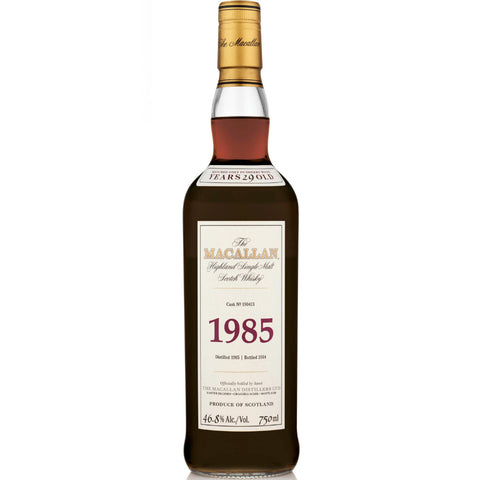 The Macallan Fine & Rare Collection 29 Year Old 1985