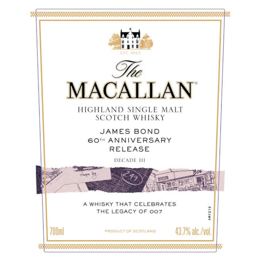 The Macallan James Bond 60th Anniversary Release Decade III