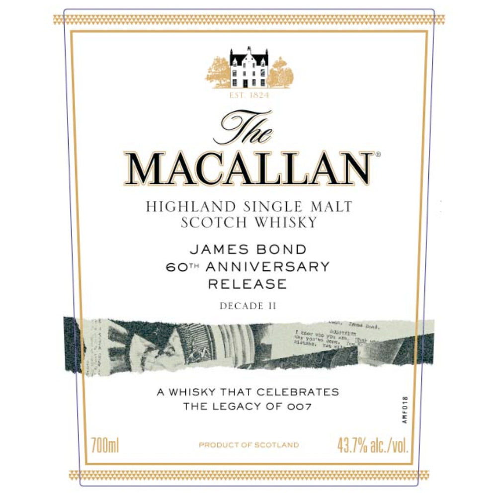 The Macallan James Bond 60th Anniversary Release Decade II