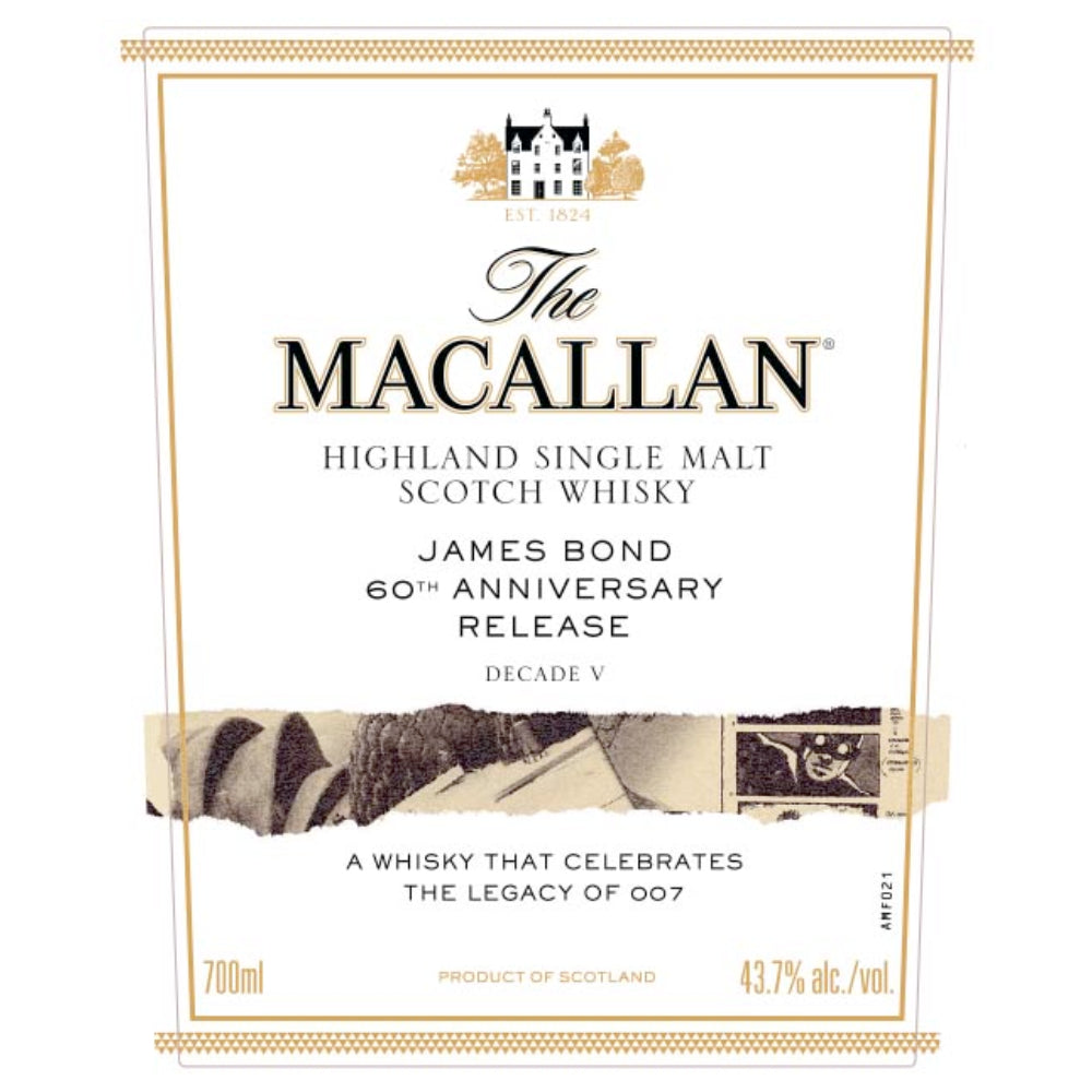 The Macallan James Bond 60th Anniversary Release Decade V