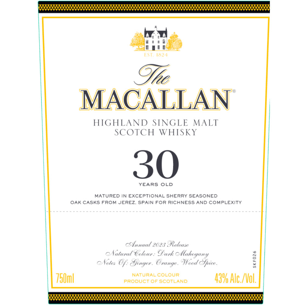 The Macallan Sherry Oak 30 Year Old 2023 Release