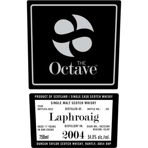The Octave Laphroaig 2004 17 Year Old