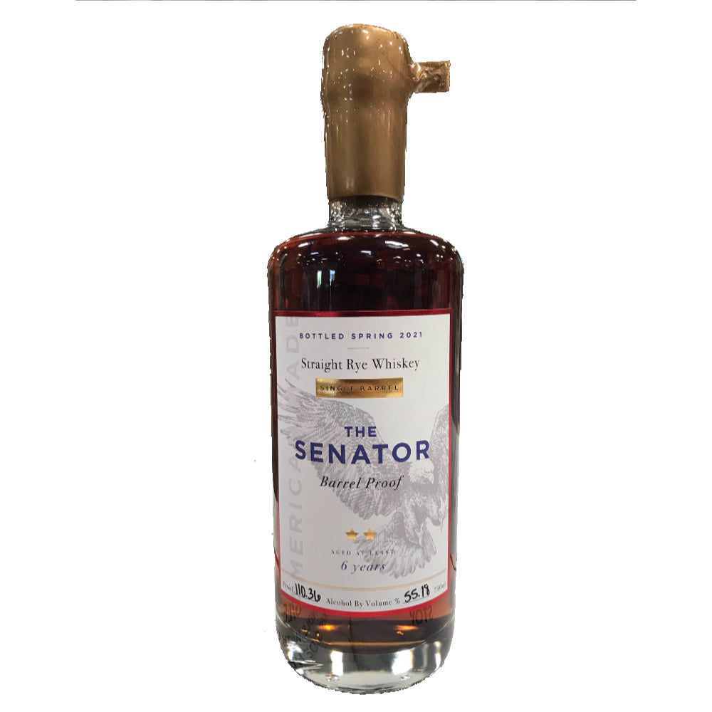 The Senator "Gold Wax Edition" Barrel Proof 6 Year Old Single Barrel #302