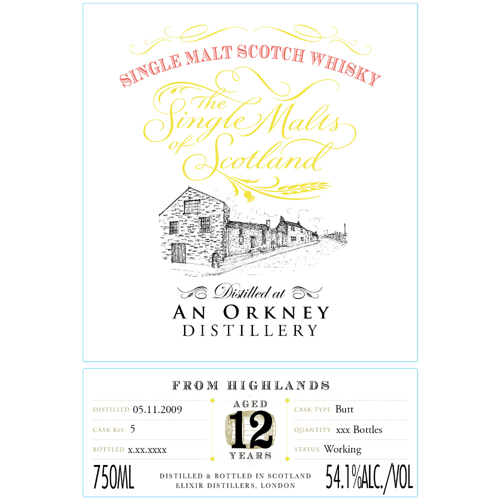 The Single Malts of Scotland An Orkney Distillery 12 Year Old 2009