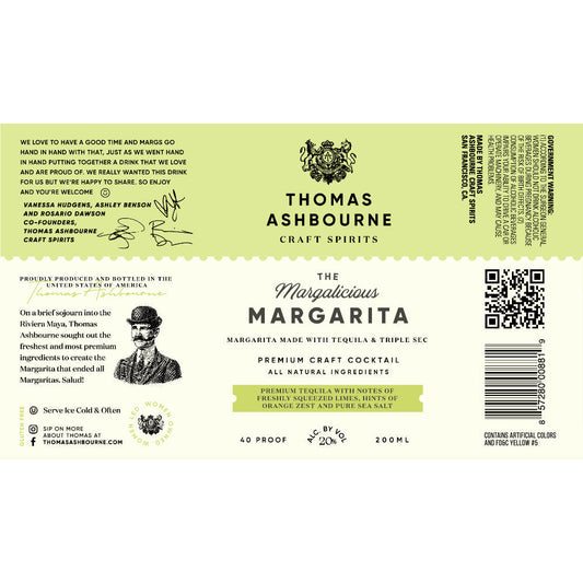 Thomas Ashbourne The Margalicious Margarita by Vanessa Hudgens