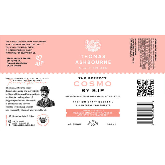 Thomas Ashbourne The Perfect Cosmo by Sarah Jessica Parker 4PK Cans