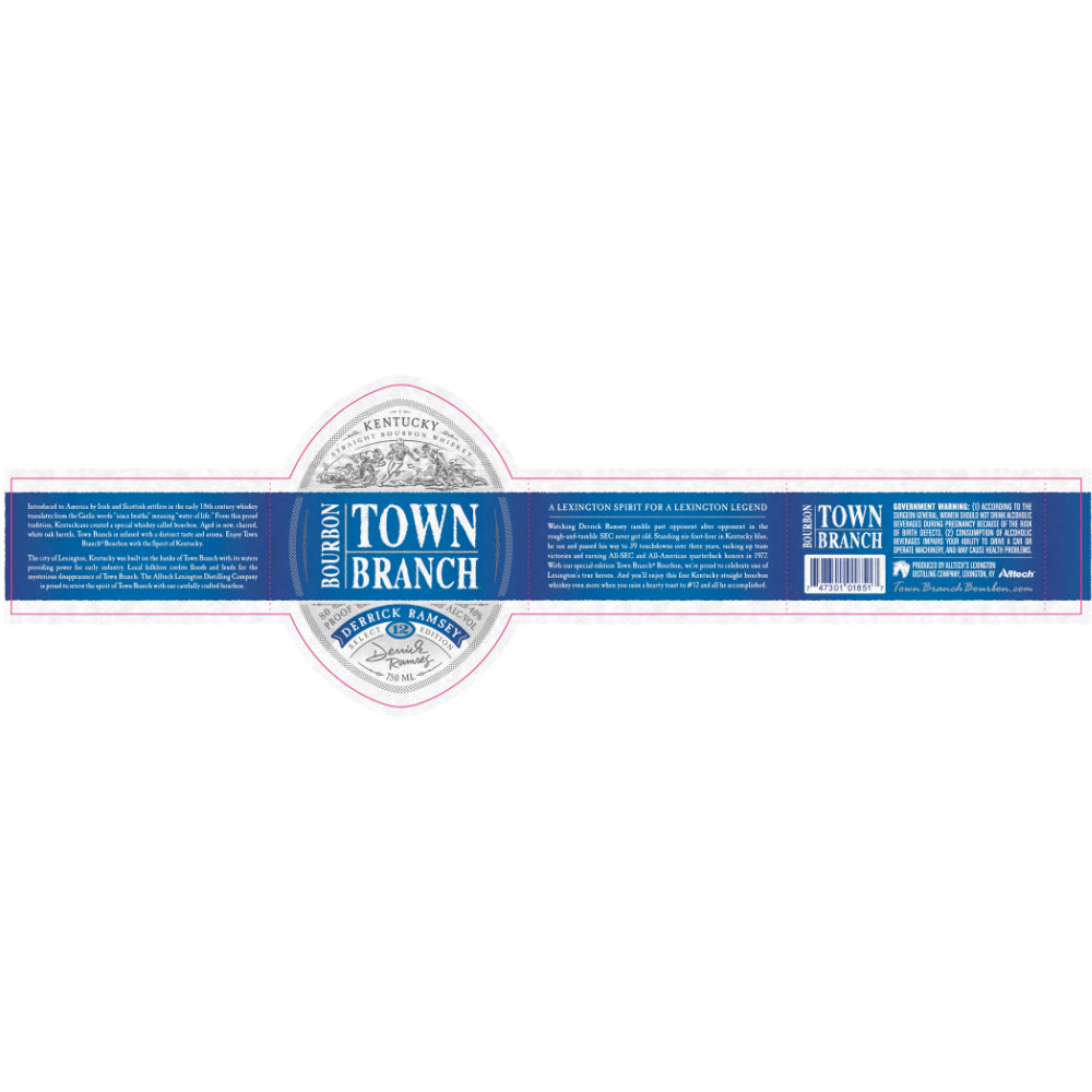 Town Branch Derrick Ramsey 12 Select Edition Bourbon