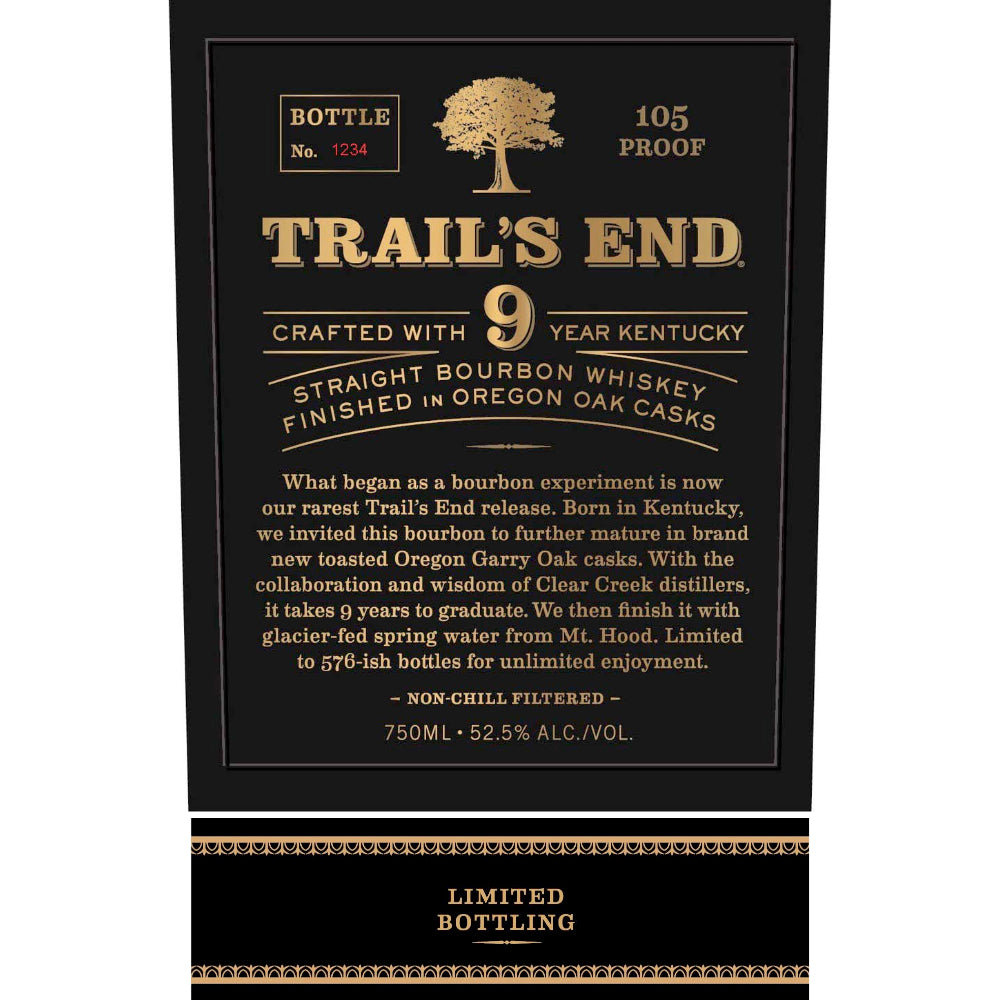 Trail's End 9 Year Old Bourbon Limited Bottling