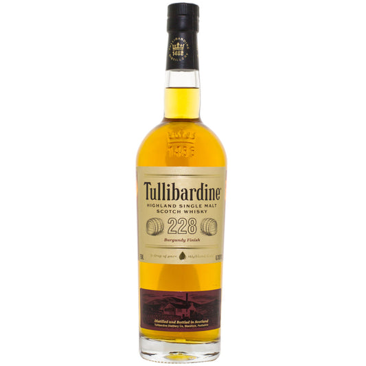 Tullibardine 228 Burgundy Cask Finish Scotch