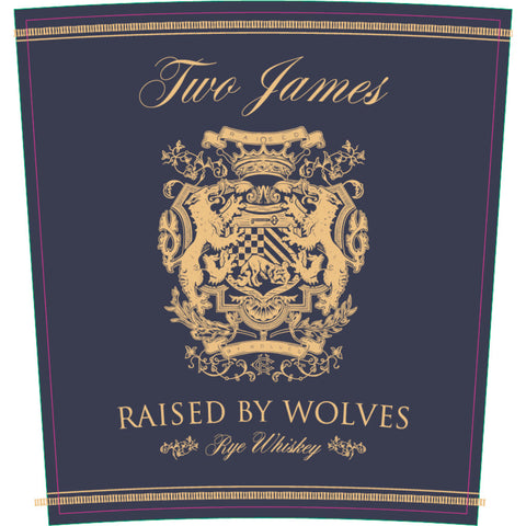 Two James Raised by Wolves Rye Whiskey