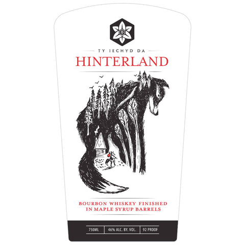 Ty Iechyd Da Hinterland Bourbon Finished in Maple Syrup Barrels