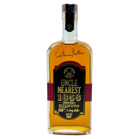 Uncle Nearest 1856 Premium Aged Whiskey Signed by Victoria Eady Butler