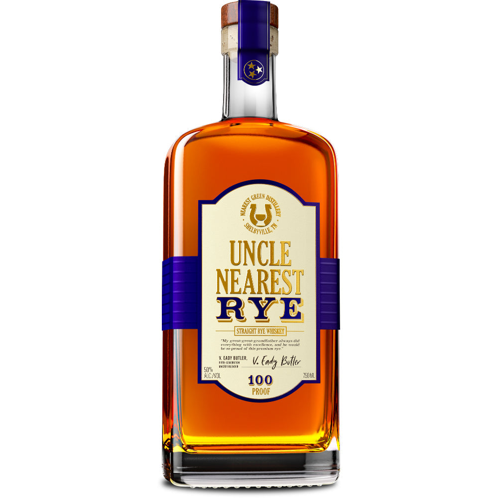 Uncle Nearest Straight Rye 100 Proof