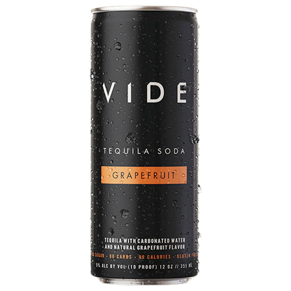 VIDE Grapefruit Tequila Soda 4PK